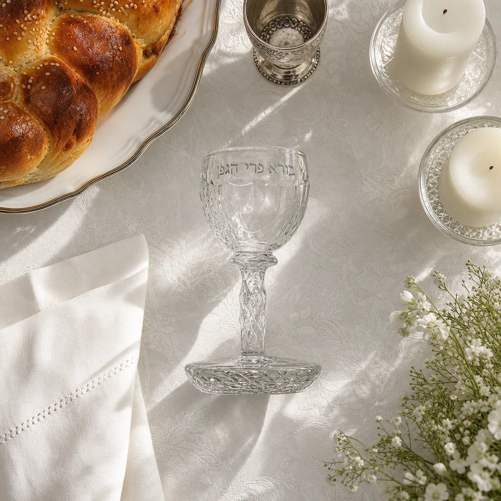 crystal-wine-cup - overhead view