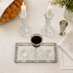 kiddush-set-crystal - overhead view